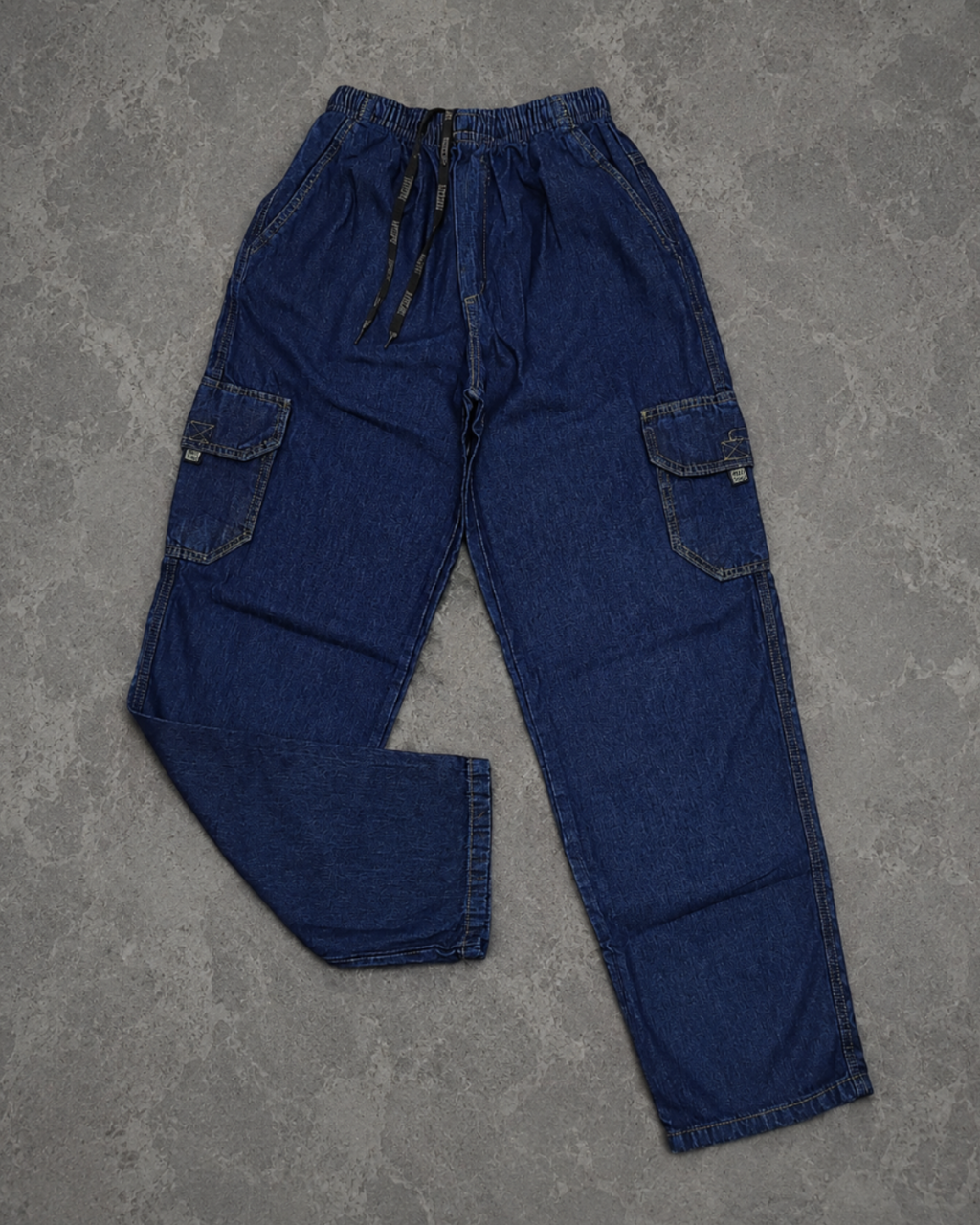 Calça cargo dazzling original PLUS SIZE azul escuro