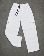 Calça cargo dazzling original PLUS SIZE branca